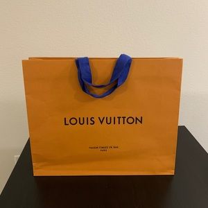 Louis Vuitton [Authentic] Large empty gift bag